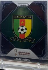 Cameroon #4 Soccer Cards 2022 Panini Prizm World Cup Team Badges Prices