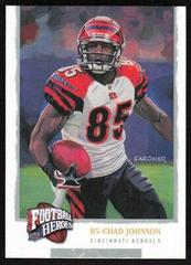 Chad Johnson #21 Football Cards 2008 Upper Deck Heroes Prices