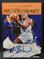Mitch Richmond #MS-MRK Basketball Cards 2022 Panini Court Kings Masterstrokes Prices