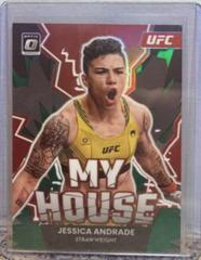 Jessica Andrade [Green] #7 Ufc Cards 2023 Panini Donruss Optic UFC My House Prices