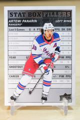 Artemi Panarin Hockey Cards 2023 Upper Deck Stat Box Fillers Prices