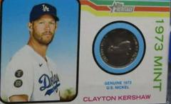 Clayton Kershaw [Nickel] #73M-CK Baseball Cards 2022 Topps Heritage 1973 Mint Prices