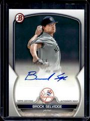 Brock Selvidge #PPA-BS Baseball Cards 2023 Bowman Paper Prospect Autographs Prices
