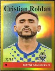 Cristian Roldan [Gold] #58T-1 Soccer Cards 2023 Topps Chrome MLS 1958 Prices