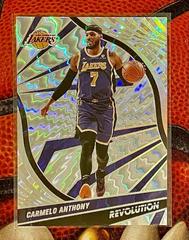 Carmelo Anthony [Asia Holo Silver] #87 Basketball Cards 2021 Panini Revolution Prices