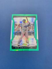 Ken Griffey Jr. [Green Refractor] Baseball Cards 2009 Finest Prices