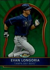 Evan Longoria [Green Refractor] Baseball Cards 2011 Finest Prices