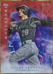 Nolan Arenado [Red] Baseball Cards 2017 Topps Inception Prices