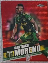 Santiago Moreno [Red Wave] #103 Soccer Cards 2022 Topps Chrome MLS Prices