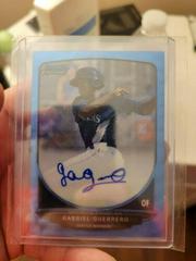 Gabriel Guerrero Baseball Cards 2013 Bowman Chrome Prospect Autograph Prices