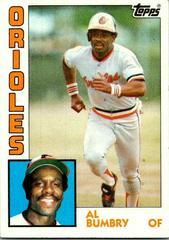 Al Bumbry #319 Baseball Cards 1984 Topps Prices