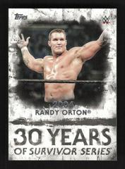 Randy Orton #SS-13 Wrestling Cards 2018 Topps WWE Undisputed 30 Years of Survivor Series Prices