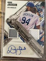 Andre Jackson #DMS-AJ Baseball Cards 2022 Panini Diamond Kings DK Materials Signatures Prices