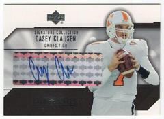 Casey Clausen Football Cards 2004 Upper Deck Diamond Pro Sigs Signature Collection Prices