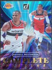 Russell Westbrook [Teal Laser] #4 Basketball Cards 2021 Panini Donruss Complete Players Prices