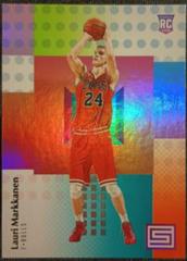 Lauri Markkanen [Blue] Basketball Cards 2017 Panini Status Prices