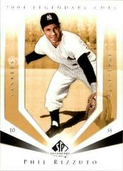 Phil Rizzuto #90 Baseball Cards 2004 SP Legendary Cuts Prices