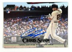 Chris Shaw [Black] #CS Baseball Cards 2019 Stadium Club Autographs Prices