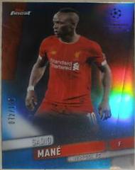 Sadio Mane [Blue Refractor] Soccer Cards 2019 Finest UEFA Champions League Prices