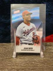 Juan Soto [Red] #T-28 Baseball Cards 2022 Stadium Club Triumvirates Prices