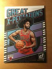 Coby White Basketball Cards 2019 Panini Donruss Great X-Pectations Prices