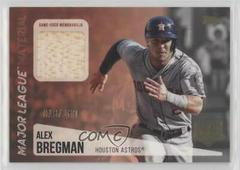 Alex Bregman [150th Anniversary] Baseball Cards 2019 Topps Major League Material Prices
