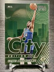 Giannis Antetokounmpo [Holo] #7 Basketball Cards 2021 Panini Hoops City Edition Prices