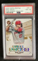 mike Trout #PP1 Baseball Cards 2022 Topps Pristine Pure Power Prices