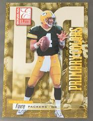 Brett Favre [Yellow] Football Cards 2001 Panini Donruss Elite Primary Colors Prices