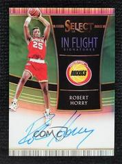 Robert Horry [Neon Green Prizm] Basketball Cards 2018 Panini Select in Flight Signatures Prices