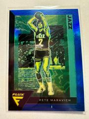 Pete Maravich [Blue] Basketball Cards 2020 Panini Flux Prices
