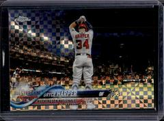 Bryce Harper [Xfractor] #HMT73 Baseball Cards 2018 Topps Chrome Update Prices