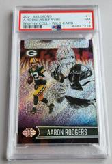 Aaron Rodgers, Brett Favre [Conference] #1 Football Cards 2021 Panini Illusions Prices
