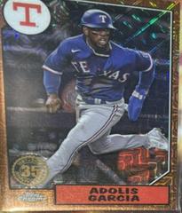 Adolis Garcia [Orange] #T87C2-79 Baseball Cards 2022 Topps Silver Pack 1987 Chrome Series 2 Prices