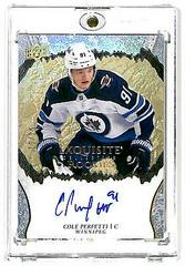 Cole Perfetti [Gold] Hockey Cards 2021 Upper Deck Ice Exquisite Collection Rookie Signatures Prices