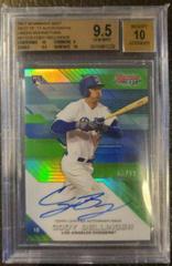 Cody Bellinger [Green Refractor] #B17-CB Baseball Cards 2017 Bowman's Best of Autograph Prices