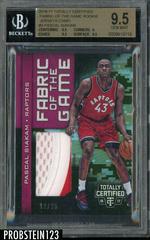 Pascal Siakam [Camo] #119 Basketball Cards 2016 Panini Totally Certified Prices