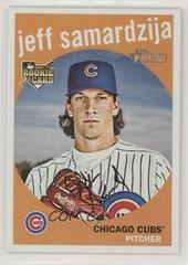 Jeff Samardzija #621 Baseball Cards 2008 Topps Heritage Prices