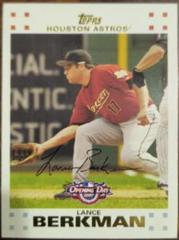 Lance Berkman #140 Baseball Cards 2007 Topps Opening Day Prices