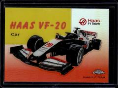 Haas VF 20 [Orange] #54W-24 Racing Cards 2020 Topps Chrome Formula 1 1954 World on Wheels Prices