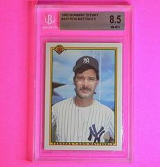 Don Mattingly #443 Baseball Cards 1990 Bowman Tiffany Prices