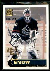 Garth Snow #240 Hockey Cards 1999 Pacific Paramount Prices