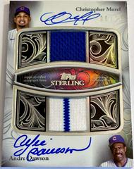Andre Dawson / Christopher Morel #SDAR-MD Baseball Cards 2024 Topps Sterling Dual Autograph Relic Prices