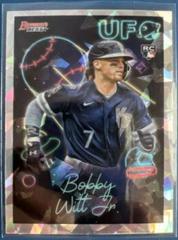 Bobby Witt Jr. [Atomic] #UFO-12 Baseball Cards 2022 Bowman's Best UFO Prices