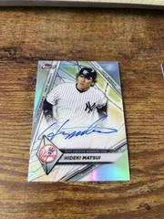 Hideki Matsui Baseball Cards 2022 Topps Finest Moments Autographs Prices