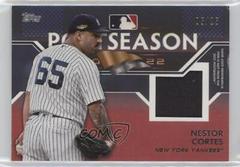 Nestor Cortes [Red] Baseball Cards 2023 Topps Postseason Performance Relics Prices