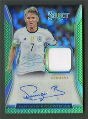 Bastian Schweinsteiger [Neon Green] #JA-BS Soccer Cards 2016 Panini Select Jersey Autographs Prices