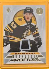 Brad Marchand [Jersey] #AP-7 Hockey Cards 2020 SP Authentic Profiles Prices