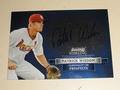 Patrick Wisdom Baseball Cards 2012 Bowman Sterling Autograph Prospects Prices