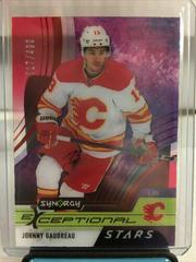 Johnny Gaudreau [Red] #ES-GA Hockey Cards 2021 Upper Deck Synergy Exceptional Stars Prices